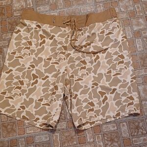 Men's Camouflage Swim Shorts Board Shorts Size Xlarge